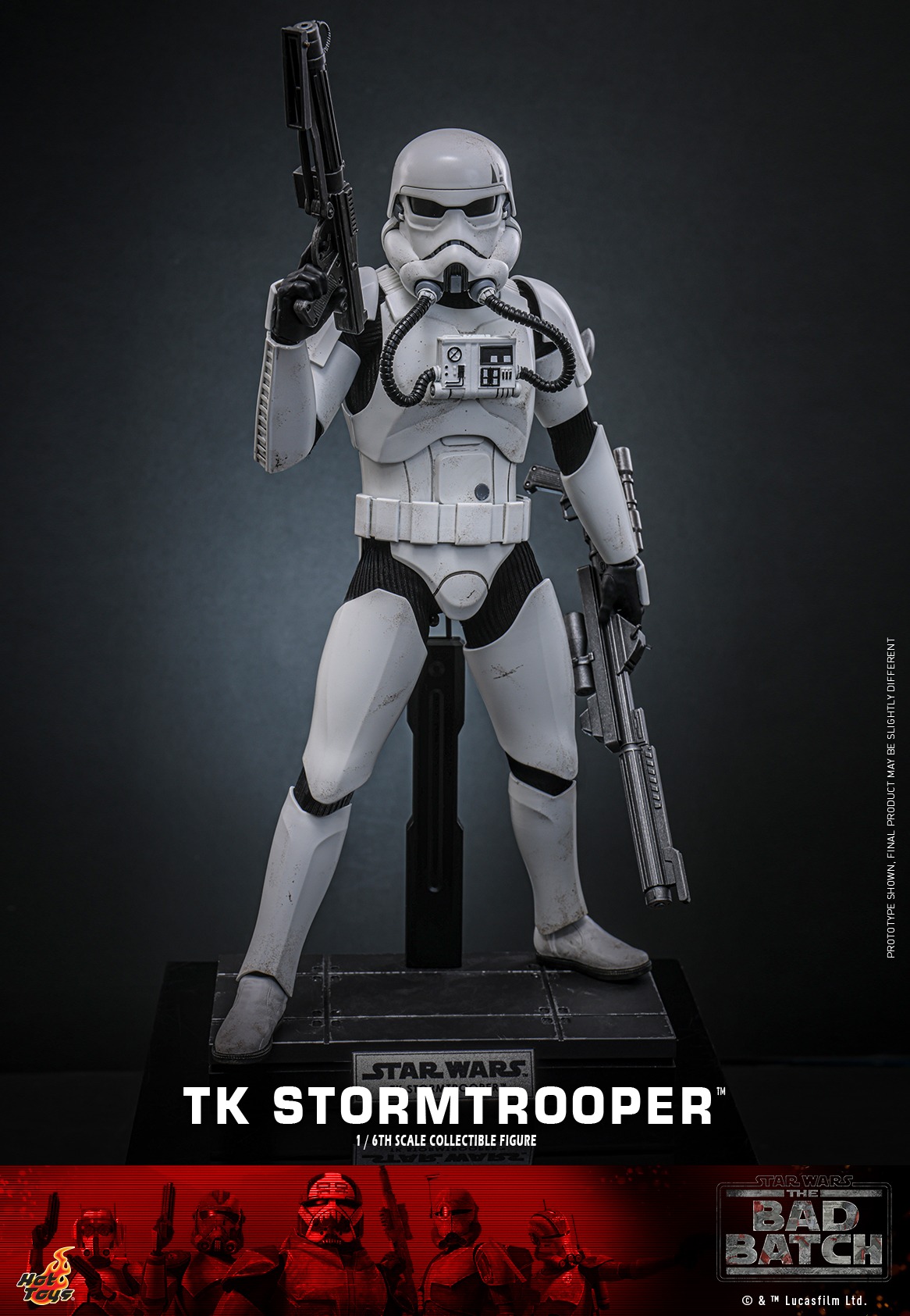 Pre-Order Hot Toys Star Wars Bad Batch TK Stormtrooper Sixth Scale Figure TMS175